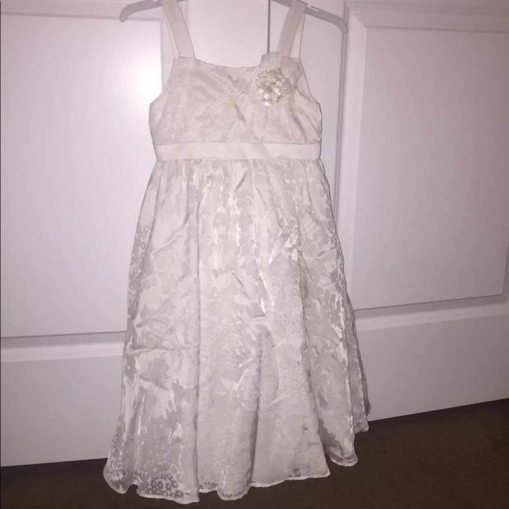 David’s bridal little girl flower girl dress